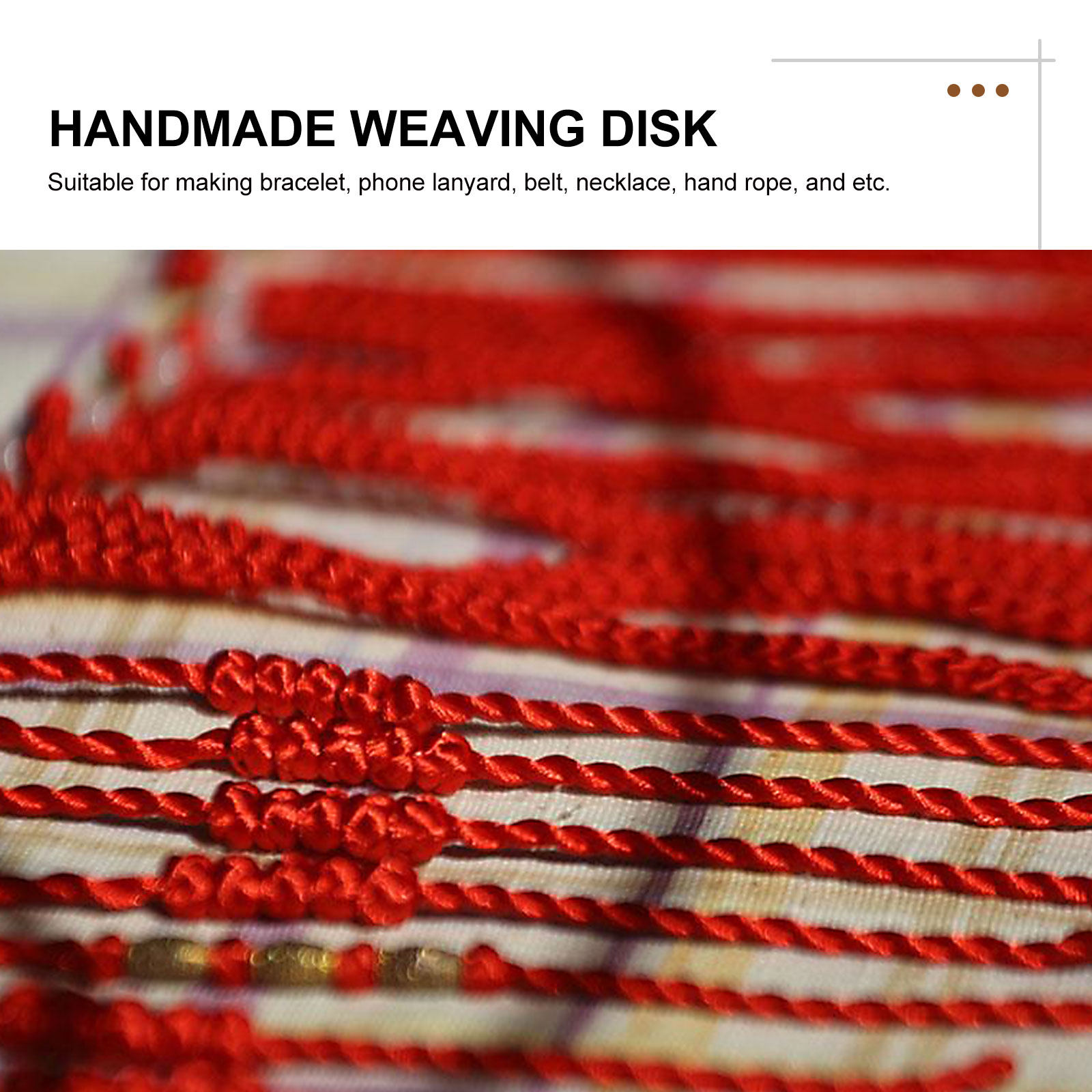 1 set Kumihimo schijf, ronde w - Jewelry Making Board recensie en prijs